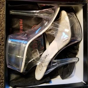 Pleaser Platform Clear stripper shoes
